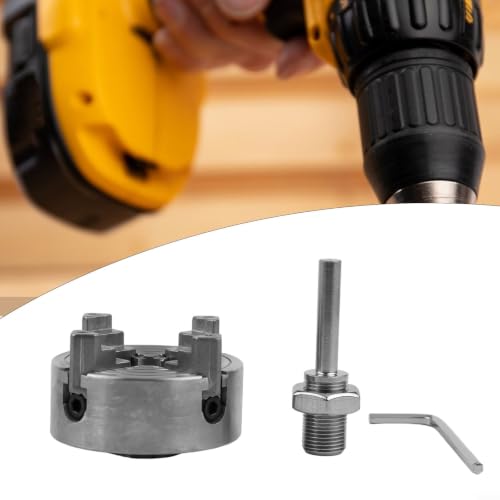 Abrazadera de metal autocentrante Z011 con 4 mandíbulas para mini taladro de banco 7