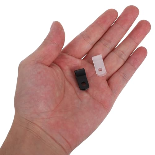 Abrazaderas para cables tipo R resistentes intemperie de nailon 1/4 5