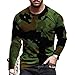 D-610 Lime Green Long Sleeve Tops for Man Fall Summer Spandex Graphic Brunch Camo Thermal Army Fatigue Top T Shirt Blouse Mens 2024 Clothes Fashion Y2K S
