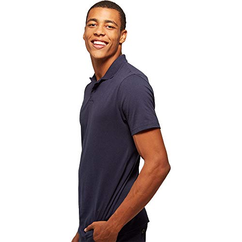 Camisa Polo, basicamente., Masculino, Marinho, M