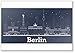 Calamita da frigorifero con Skyline di Berlino Germania