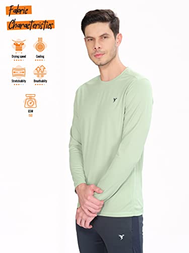 Image of TECHNOSPORT Men's Slim Fit T-Shirt - (MTOR17) Pack of 1