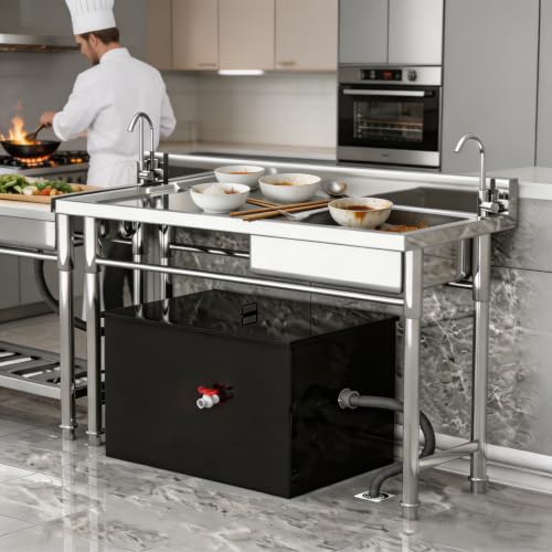 Commercial Under Sink Grease Trap and Separator