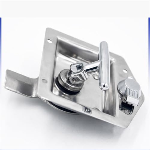 Serrure de tige en T type D inox pour boite a outils auto
