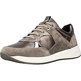 Geox Woman D BULMYA B SNEAKERS LEAD/DK BEIGE_40 EU