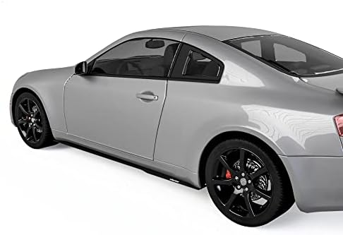 Vicrez Side Skirt Splitters vz100601 | Fits/Compatible with Infiniti G35 Coupe 2003-2007