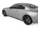 Vicrez Side Skirt Splitters vz100601 | Fits/Compatible with Infiniti G35 Coupe 2003-2007