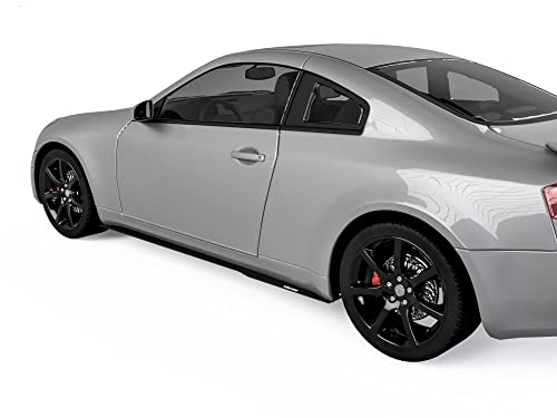 Vicrez Side Skirt Splitters Vz100601 | Fits/Compatible With Infiniti G35 Coupe 2003-2007 #TOP2