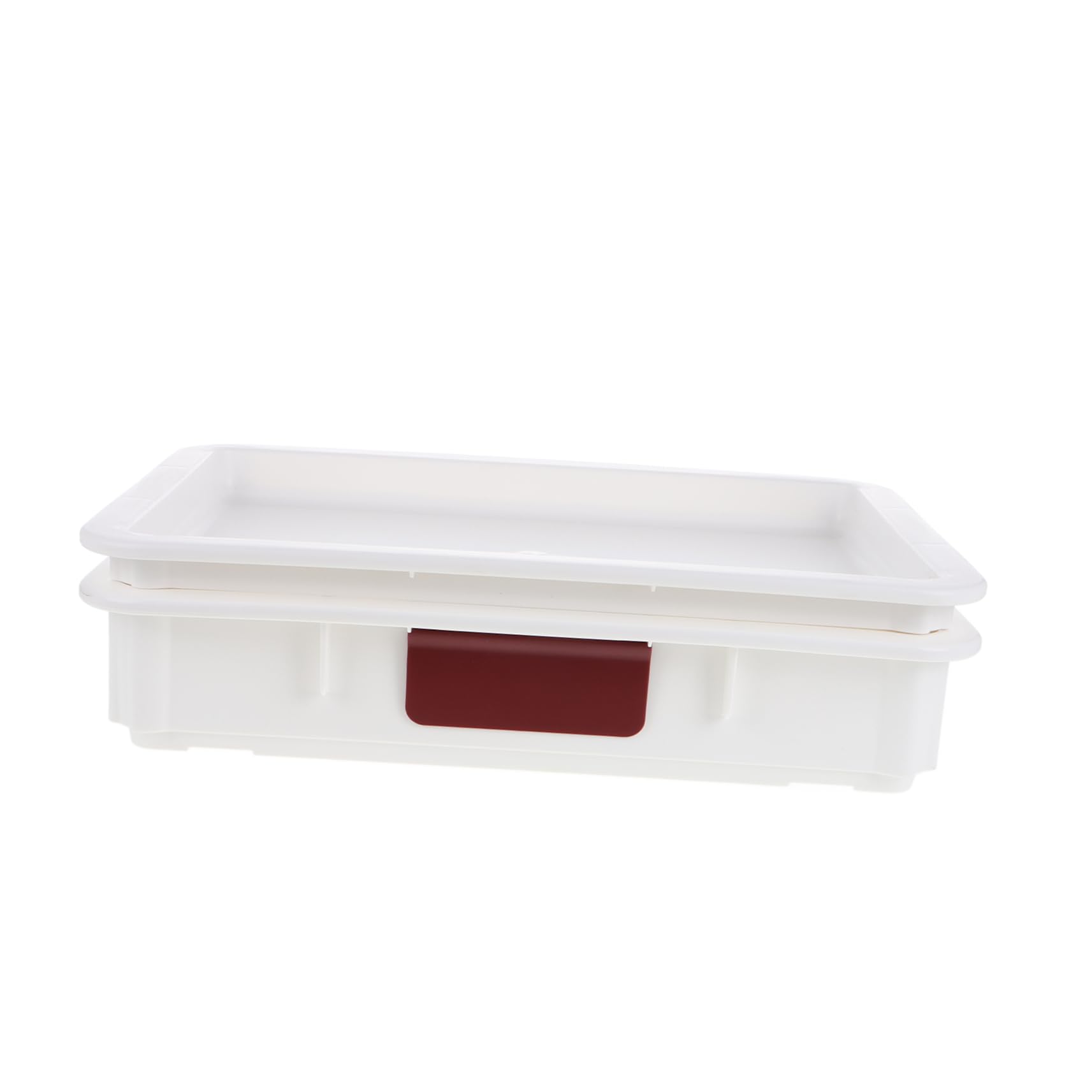 SOLUSTRE Contenedor De Fermentación Para Masa De Pizza Con Tapa Caja De Prueba De Masa De Pan Recipiente Apilable Para Almacenamiento Color Sin Tarjeta De Etiqueta