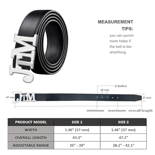 Personalized Mens Leather Belt Custom Name Men Adjustable Belts Custom Buckles Personalized Classic For Dad Husband3
