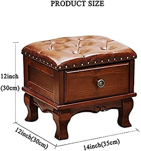 Pouf en cuir avec rangement idéal pour optimiser votre coin salon - 3