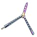 TOUGS Stainless Steel Sticks Finger Practice Tool for Beginner (Rainbow)