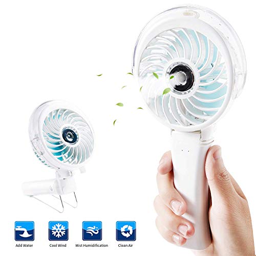 White Heating Cooling Air Quality Housegaga Mini Desktop Misting Fan Usb Desk Table Fan Cooling