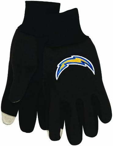 NFL Los Angeles Chargers Technology Touch Gloves image 3