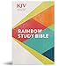 KJV Rainbow Study Bible, Hardcover, KJV Holy Bible, Black Letter, Pure Cambridge Text, Color Coded, Bible Study Helps, Reading Plans, Full-Color Maps, Easy to Read Bible MCM Type