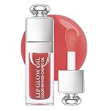 GECOMO Hydrating Lip Glow Oil, Moisturizing Lip Glow Oil, Nourishing Glossy Transparent Lip Oil, Plumping Lip Oil, Lip Balm, Non-sticky Tinted Toot Lip Balm for Lip Care (ROSEWOOD) 0.2 OZ