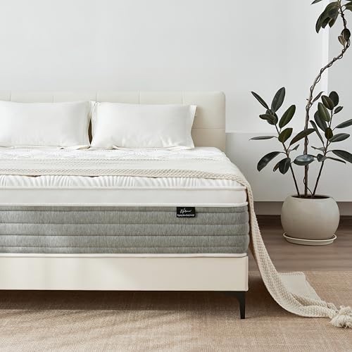 Image of Full Mattress 12 Inch, Medium Firm Full Size Mattress in a Box,Hybrid Mattresses with Gel Foam & Zoned Pocket Springs for Pressure Relief, Motion Isolation | CertiPUR-US Certified