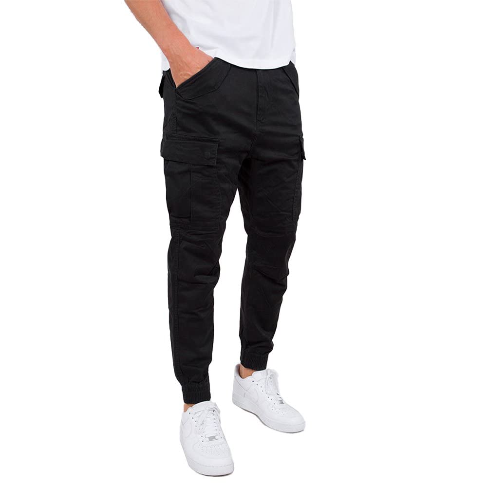 Alpha Industries Men's Noir Trousers Airman