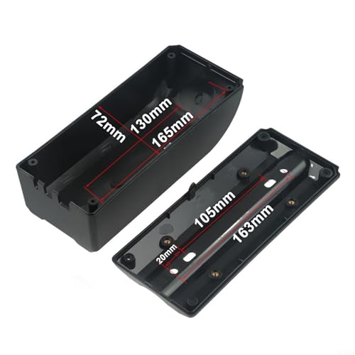 Gdfnmogo Caja de control eléctrico para bicicleta eléctrica y scooter, carcasa grande de ABS para protección del controlador de batería, a prueba de polvo (M)