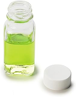 Hach 43906 Square Glass Bottle, 29 mL, (Pack of 6)