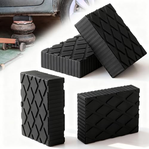 Pangda 4-Pack Rubber Auto Lift Pads 6-3/8