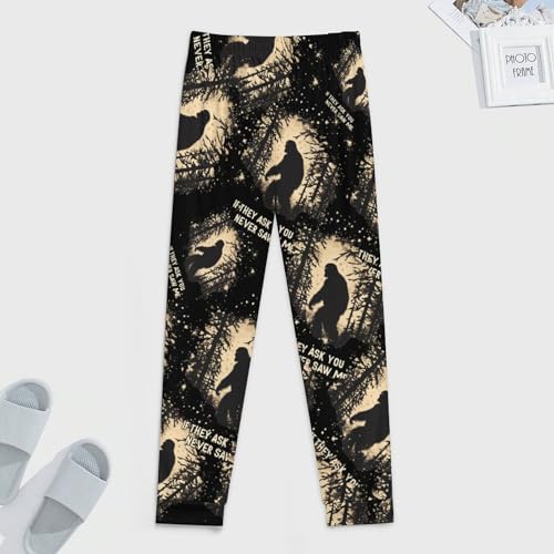 Bigfoot If They Ask You Never Saw Me Men's Pajama Pants Sleepwear PJ Bottoms Lounge Sleep Pant Nightwear3