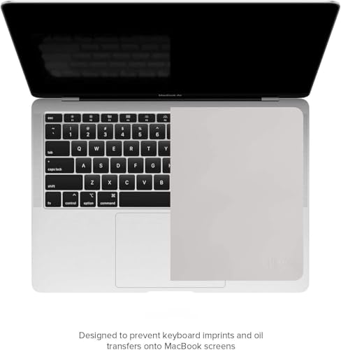 Image of LAPRITE Blanket Screen Keyboard Imprint Protection Microfiber Liner and Cleaning Cloth Compatible with MacBook Pro 13 inch MacBook Pro 14 inch and MacBook Air 13 inch and Mac-Book Screen Cleaner Purple
