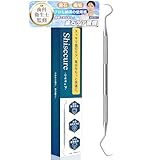 【歯科衛生士監修】シセキュア 歯石取り スケーラー《鎌型＆7字型》歯石除去 オーラルケア 歯周病 セルフ歯石取り 歯鏡 歯垢除去 デンタルケアキット (説明書付き,ステンレス製) Wellmo