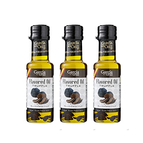 ガルシア フレーバードオイル トリュフ 125ml 瓶 ×3本[ スペイン産 エクストラバージン オリーブオイル 100%使用 ]