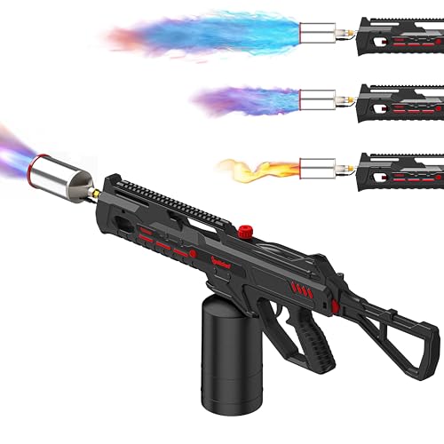 IgnitChef Propane Torch Gun with One-Touch Max Fire Professional-Grade 36.8 Long Kitchen Blow Torch Heavy Duty Charcoal Starter & Outdoor Enthusiast Tool for BBQ Sous Vide Campfire(No Propane Tank)