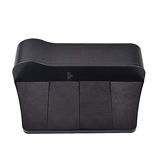 SUNMORN Car Seat Gap Organizer, Car Seat Organizer Front Seat, Multifunctional with Small Cup Holder, Storage Box, NOT FIT Console Lower Than The Seat