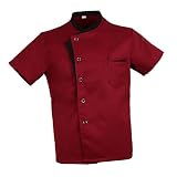 Chaqueta de chef unisex de 1 pieza
