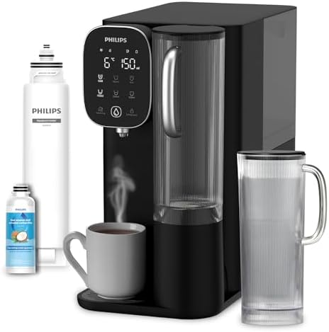 Philips Water Dispensador sobremesa de ósmosis inversa ADD6912BK/...
