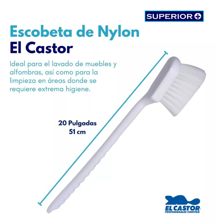Escobeta de plástico 8 Imagen adicional