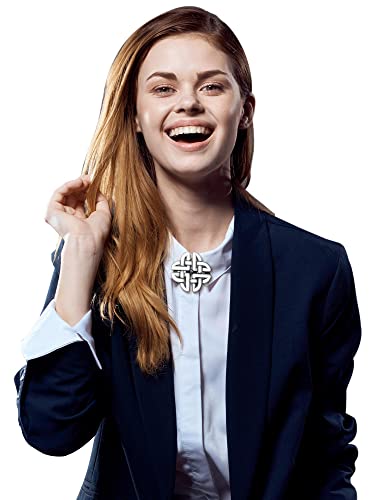 Sasylvia 5 Pcs Vintage Celtic Shawl Clips Retro Cardigan Sweater Shirt Clips Cloak Dress Clasp Shawl Pin Waist Tightening Brooch for Women Girls4