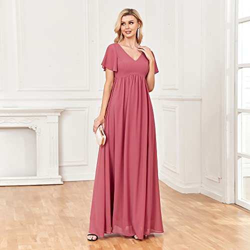 Robe de plage femme été col en V wrap drapée - 7