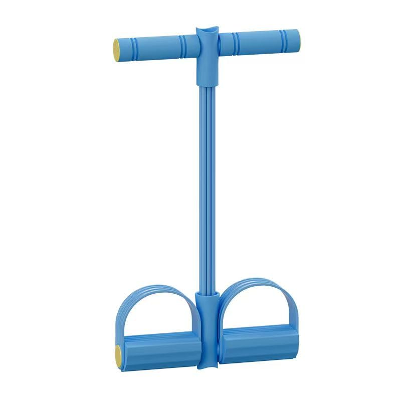 Abdominal Trainer, Sit-Up Training Equipment, Bodybuilding Expander, Full Body Trainer for Home, 6 Tubes, Elastic Pull Rope, Multifunctional Leg Fitness, Weight Loss, Training, Yoga (BLUE) — image 1