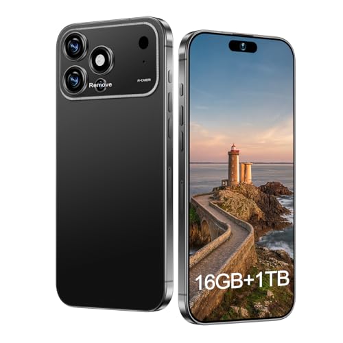 BDWJW 17PROMA X - 16GB+1TB Snapdragon8 Gen3 Android 15 5G Dual SIM 6.99" 68+108MP 7000mAh Battery - High-Performance Smartphone with Unbeatable Value (Black)