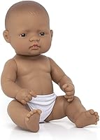 Vista 9 de Muñeca de bebé recién nacida Miniland, anatómicamente correcta, 12.63 pulgadas, Chica africano