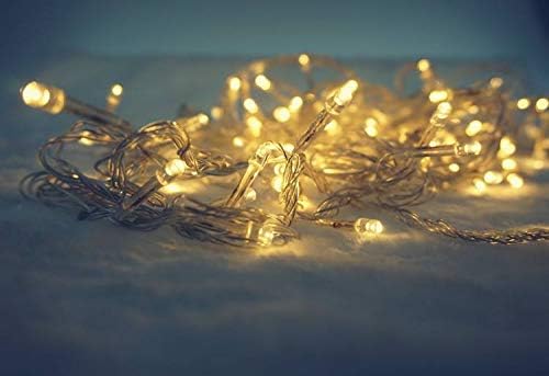 Accmor 4 Pack 10ft/3m 30 LEDs Mini Bulb Battery Operated Fairy String Lights,Super Bright Starry Lights for Gift Wedding Party Bedroom Home Halloween Decoration, Crafts (Warm White)