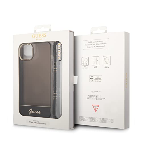 Guess Coque de téléphone Officielle PC/TPU IML pour iPhone 14 Plus/Pro/Pro Max - iPhone 14 Pro Max