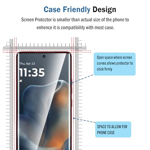 Natbok 3D Schutzfolie für Motorola Moto Edge 60 / Moto Edge 60 Fusion für Panzerglas, 2+2 Stück Panzerfolie mit Kamera Schutzglas,Ultrabeständig Anti-Kratzen Displayschutzfolie