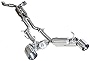 SS Dual Muffler Exhaust System for 09-15 370Z Z34 VQ37DE engines
