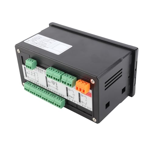 Eujgoov - Enregistreur de Température Multicanal sans Papier, Alarme 4 en 2, Enregistreur Industriel 100-240V, 6 Canaux