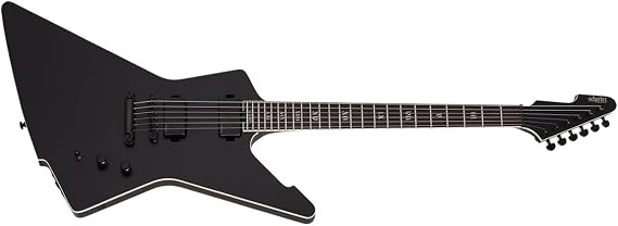 Schecter E-1 SLS Evil Twin - Satin Black