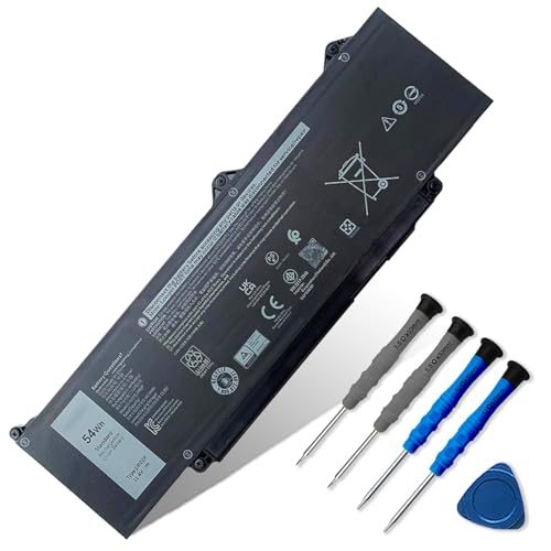 Image of 54Wh DR02P R73TC Laptop Battery Compatible with Dell Latitude 5550 5540 5450 5440 Precision 3590 3580 3480 3490 Series 2X1V9 02X1V9 803W6 0803W6 11.4V 4623mAh