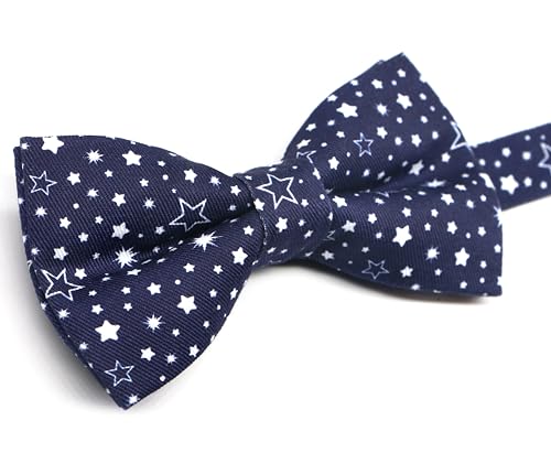 Image of OCIA Cute Pattern Pre-tied Bow Tie Adjustable Bowties for Adult & Children