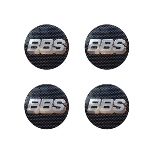 ZhBFJtBD 4 Piezas Tapas Centrales para Llantas para BBS 65mm Vehículos Tapacubos Centrales Rueda Llantas y Cubos de Rueda Tuning Accesorios D