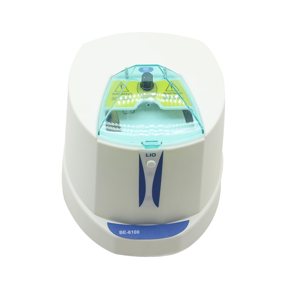 Centrífuga de laboratorio para placas de PCR de 96 agujeros, velocidad ajustable de hasta 2500 rpm, rotor fijo verticalmente, bajo ruido para aplicaciones médicas y biológicas