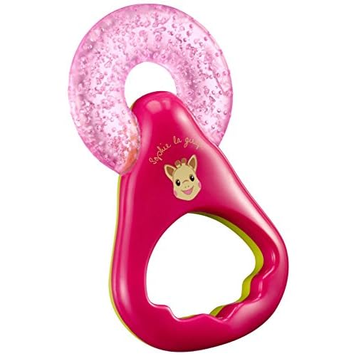 Sophie la Girafe – Silicone – Fresh Touch – Anneau de Dentition – Fraîcheur avec Gel Réfrigérant (Modèle aléatoire) Blanc